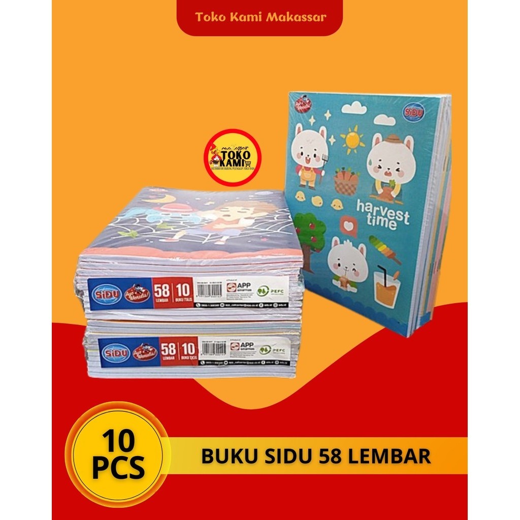 

Buku Tulis Sinar Dunia - Sidu 58 Lembar Bisa COD Dan Kurir Instan