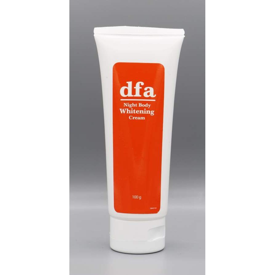 DFA NIGHT BODY WHITENING CREAM 100 g Ringring ready stock