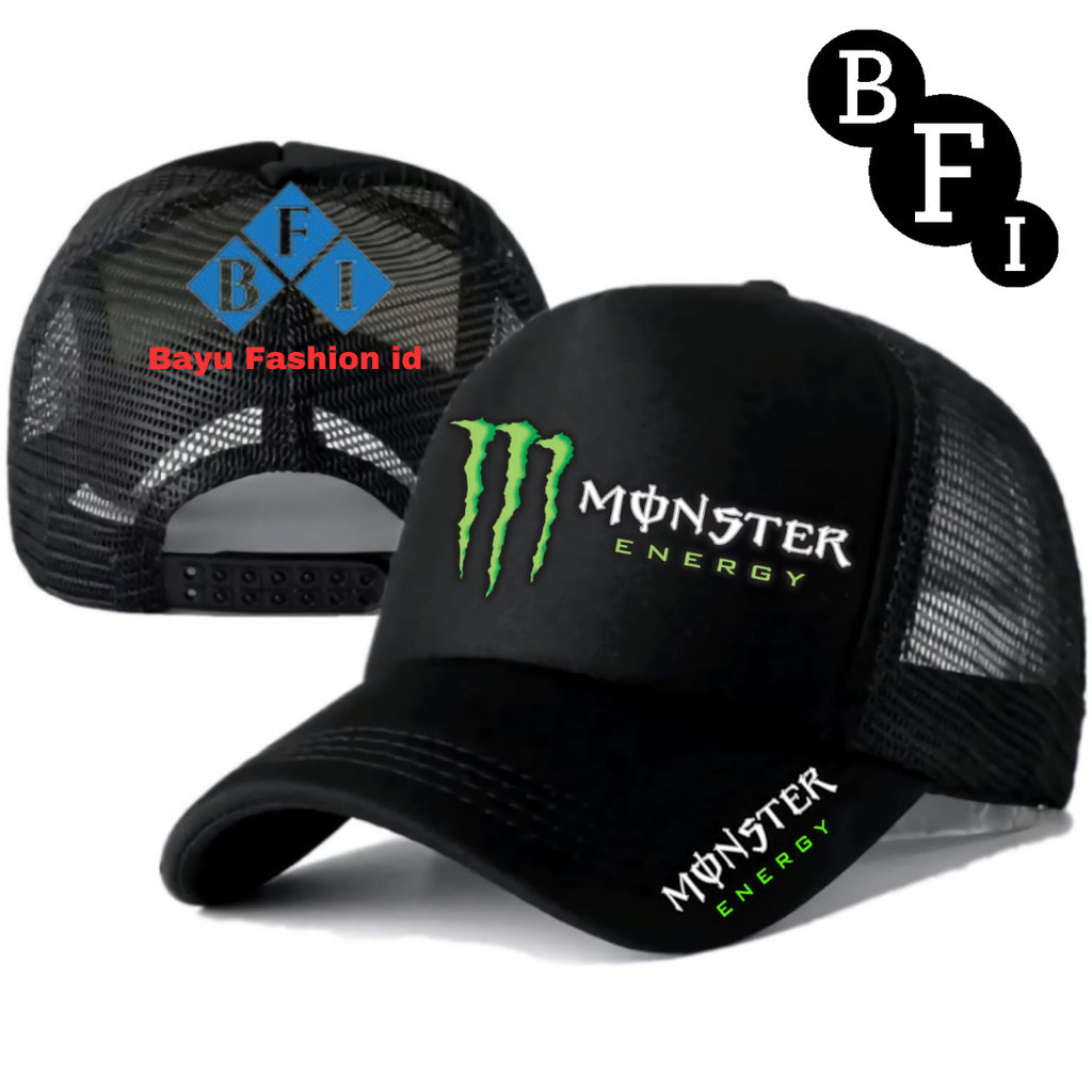 Bayu Fashionn ID Topi Trucker SPONSOR MOTO GP - Topi Distro SPONSOR MOTO GP Logo - Topi SPONSOR MOTO