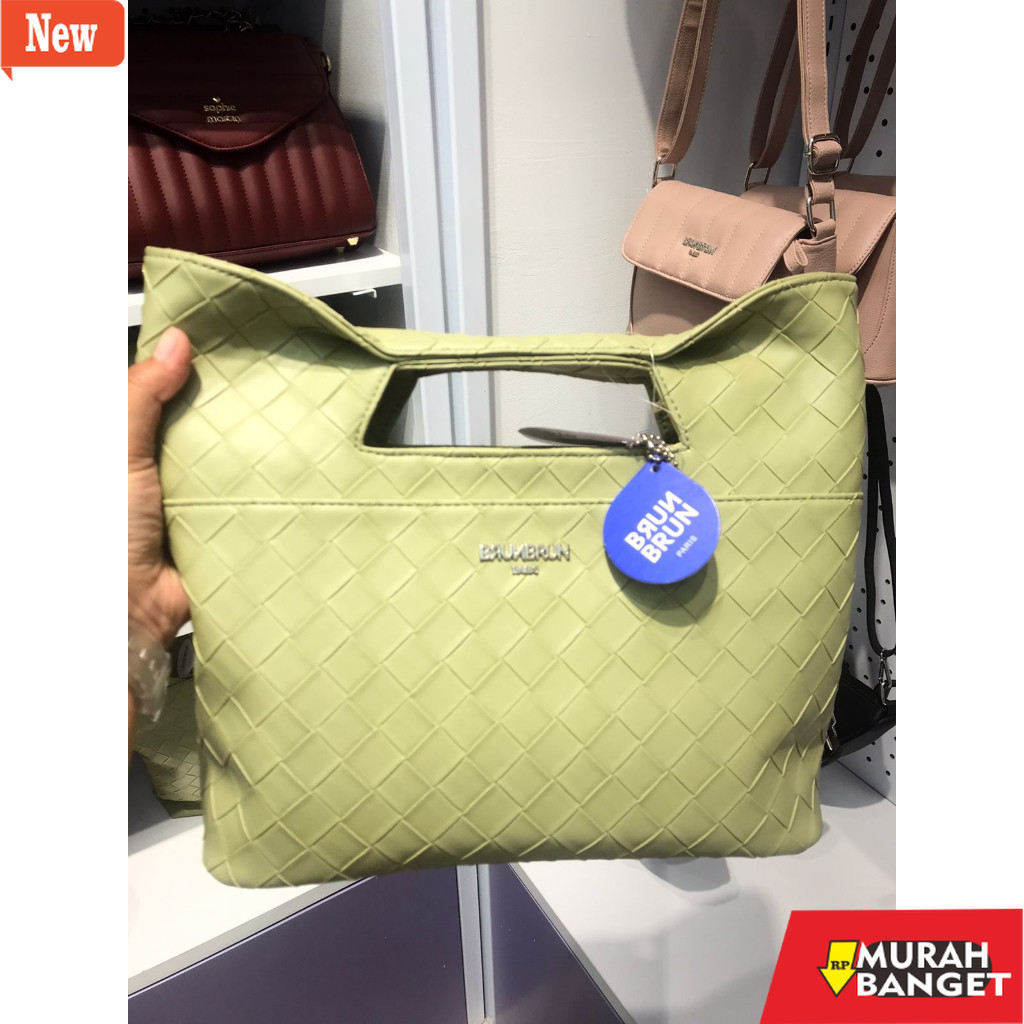 tas selempang wanita shopee haul TAS CHAREY BOWLER GREEN BRUNBRUN BRUN PARIS PROMO TAS WANITA BAG
