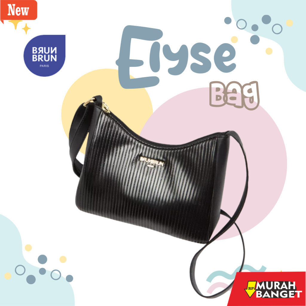 tas selempang wanita shopee haul BRUNBRUN PARIS TAS SLEMPANG ELYSE PROMO