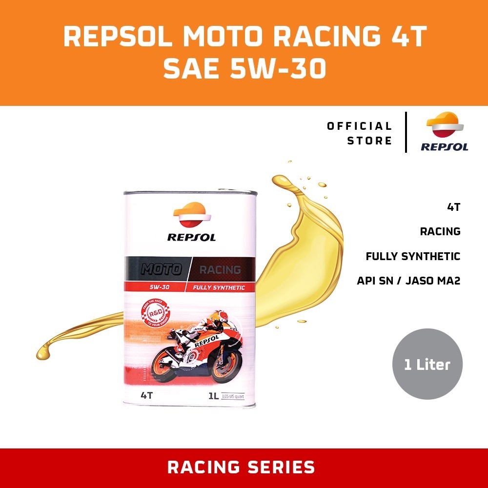 Repsol Oli Motor Moto Racing 5W-30 - 1L