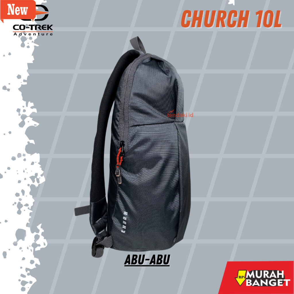 tas ransel wanita shopee Tas Ransel Cotrek Church 10 Liter / Tas Punggung Pria Wanita / Tas Daypack 
