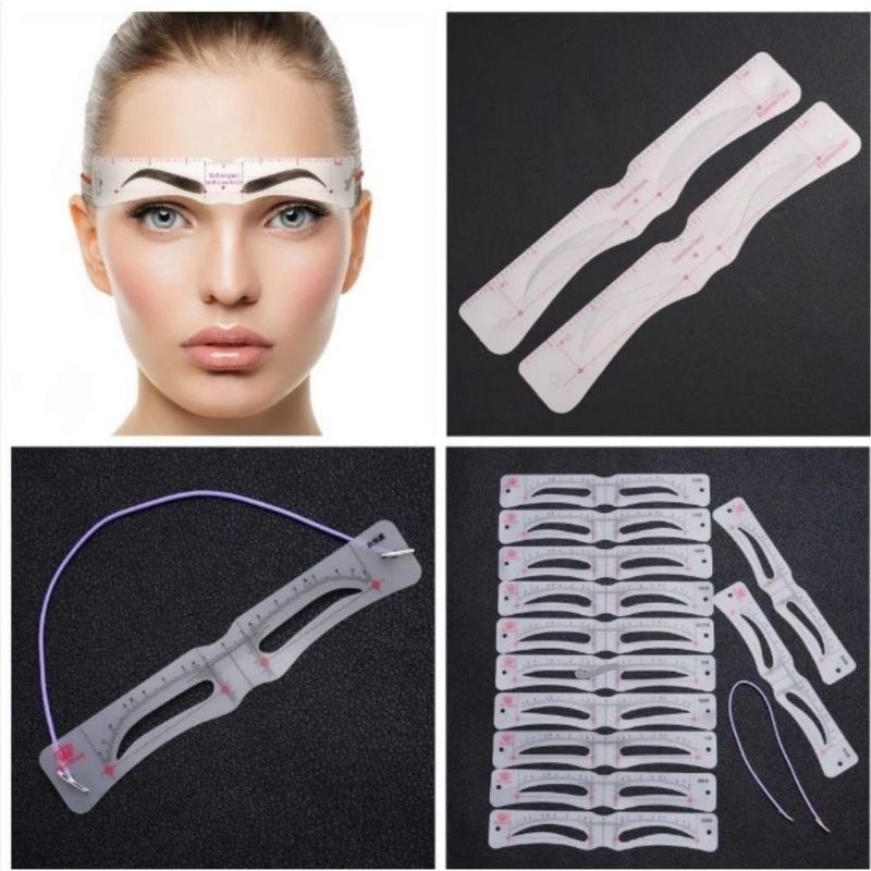 READY Cetakan Alis Tali 12 Model Alis | Cetakan alis tali IBCCNDC TMAXBEAUTY