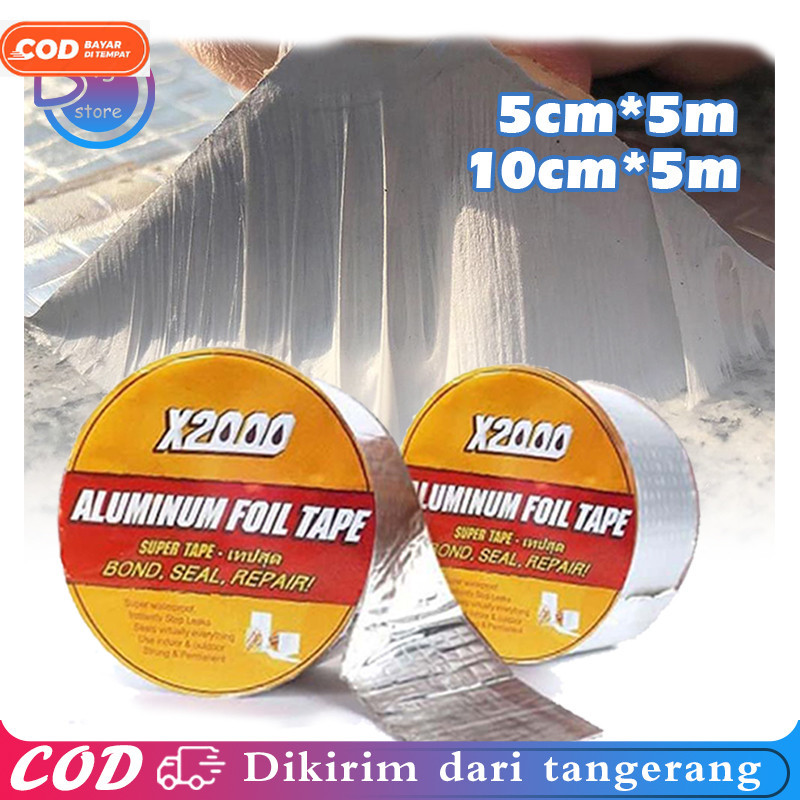 5m Super Tape X2000 Lakban Super Kuat Lakban Anti Air Lakban Anti Bocor X2000 Anti Bacor Untuk Semua