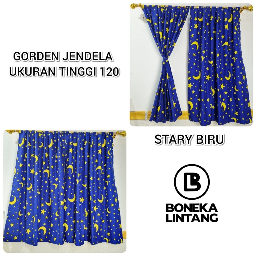 GORDEN JENDELA PENDEK UKURAN 120 x 100 HORDENG KAMAR RUANG TAMU PALING MURAH UKURAN 120*100 (BISA CO