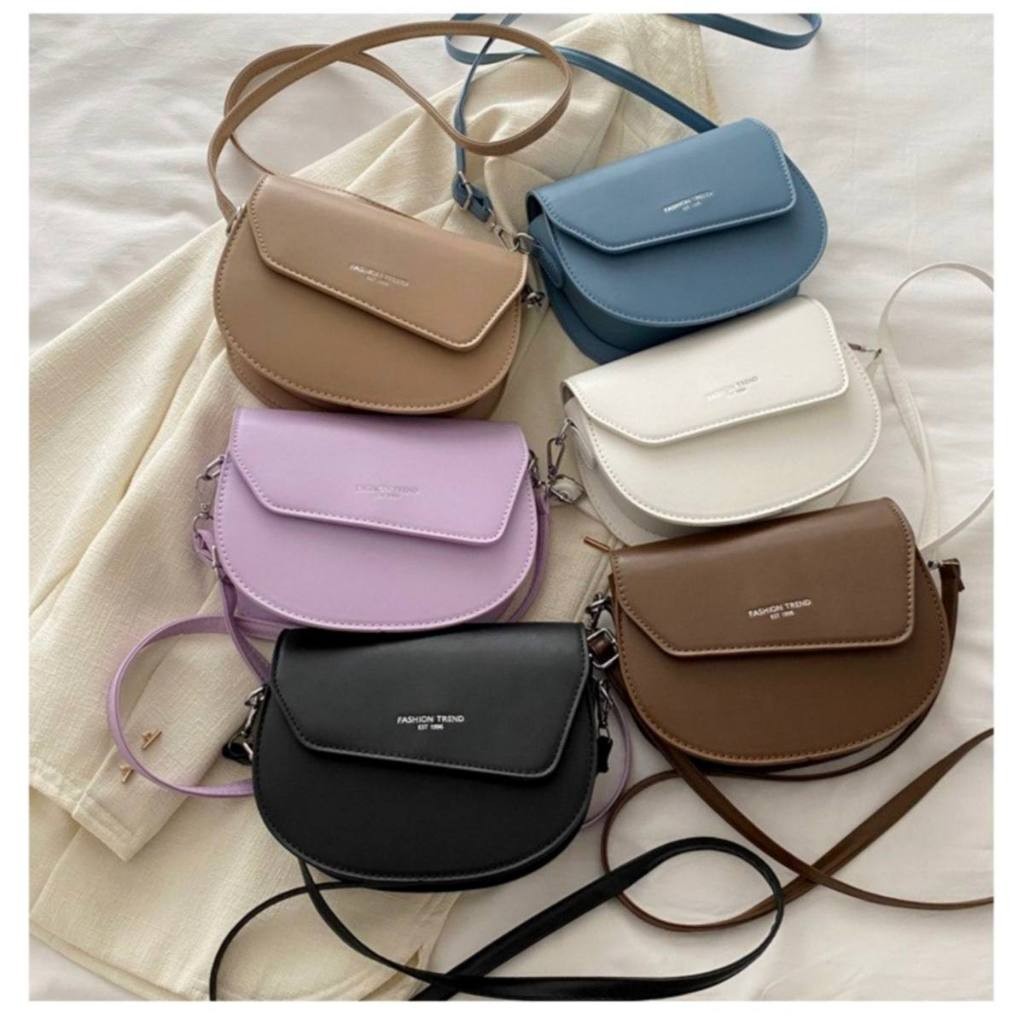WOOMII Tas Fashion Wanita 6430 UnderArm Bag Handbag Bahu Ketiak Shoulder Saddle Sling Cross Body Bag