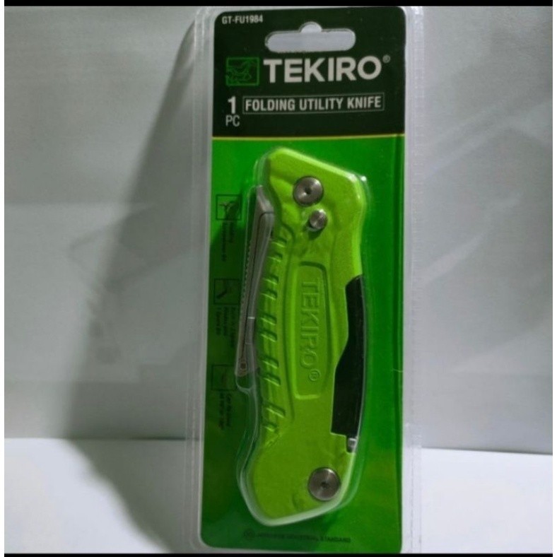 

Folding utility knife Tekiro - Cutter Multifungsi - CUTTER knife kater