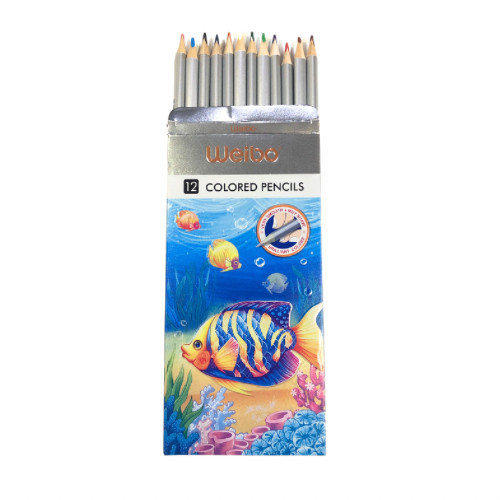

Pensil Warna Weibo WB9018-12 Colour Pencil 12 Warna Pencil Color Impor- SHSNP