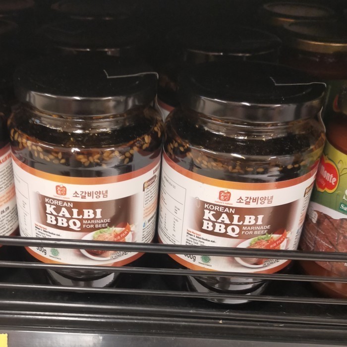 

nature's nature Korean kalbi BBQ marinade sauce 500g saus barbeque iga