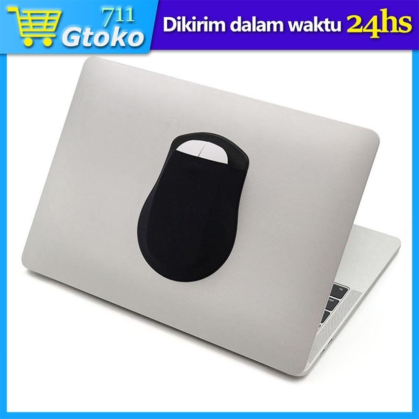 Kantong Pouch Tempat Penyimpanan Mouse Kabel Data Tempel Laptop