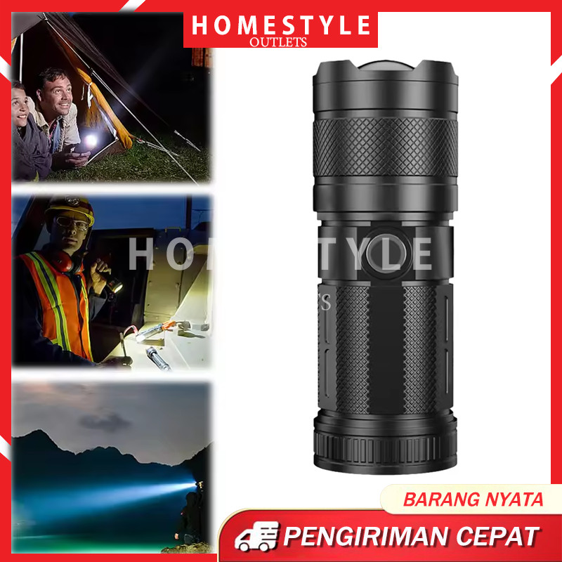 Senter Led Super Terang Senter Super Terang Lampu Senter Senter Swat Lampu Senter Super Terang