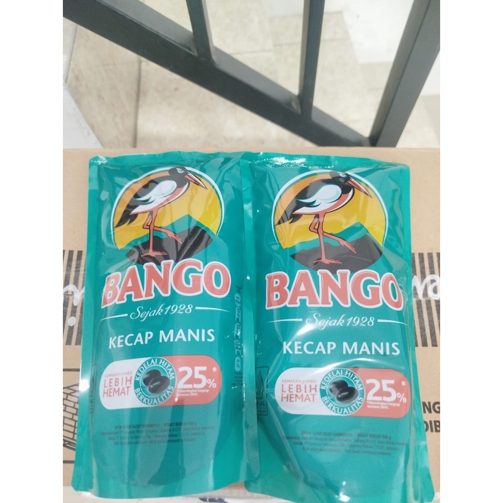 

Kecap Manis Bango 950 gr PCS