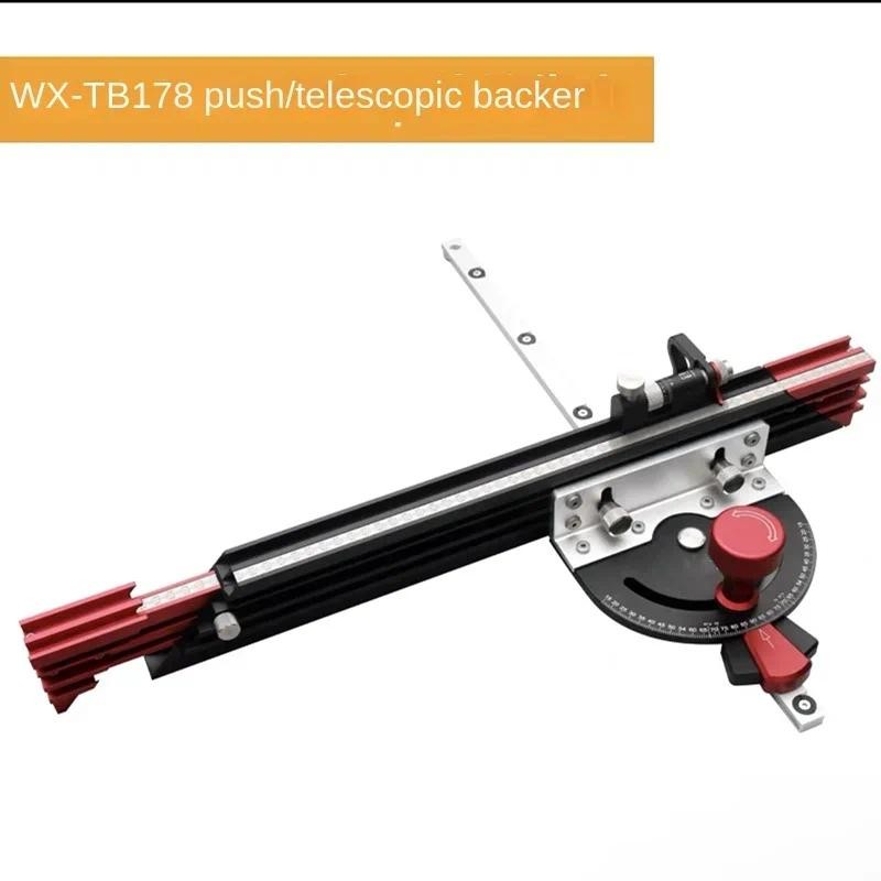 

2025 push handle push ruler chute woodworking angle disc table saw band saw flip engraving machine trimming DIY tool