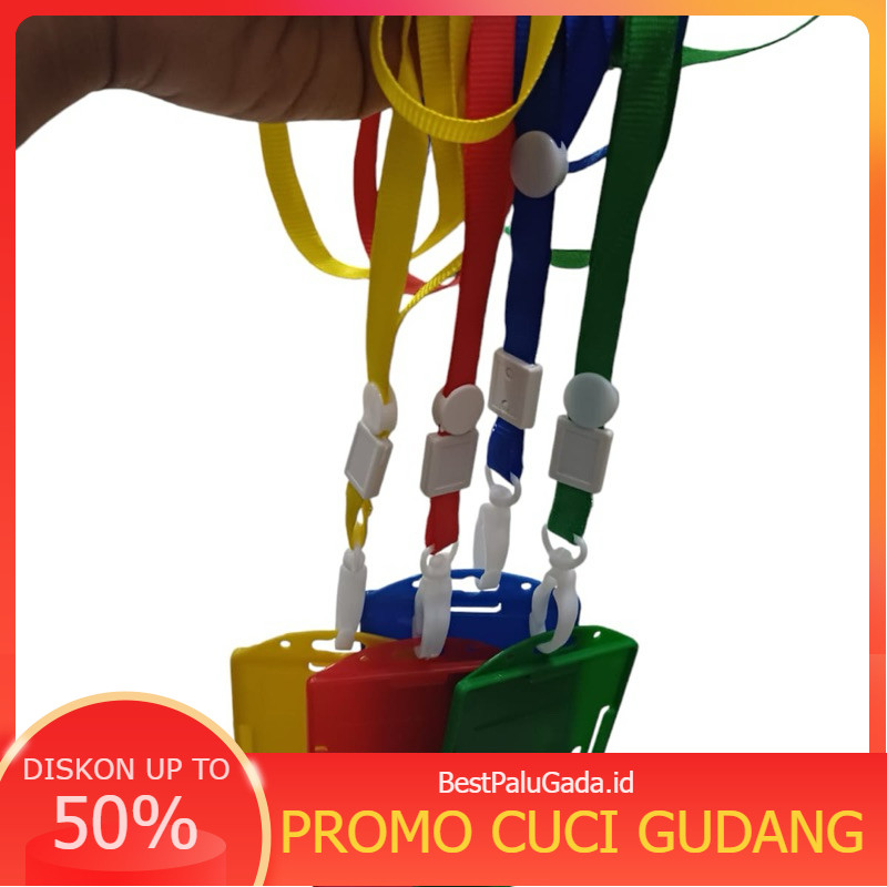 

ID CARD NAME TAG + TALI NYLON PELENGKAP