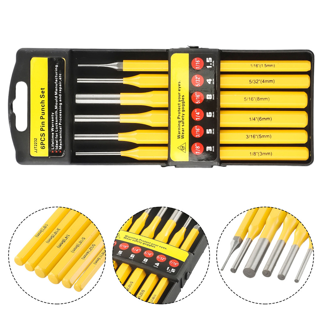 

Chisel Cone Punch Cylinder Punch Center Punch Chisel Woodworking Drill Chisel Drill Chisel Drive Punch Set Carpenters Pin