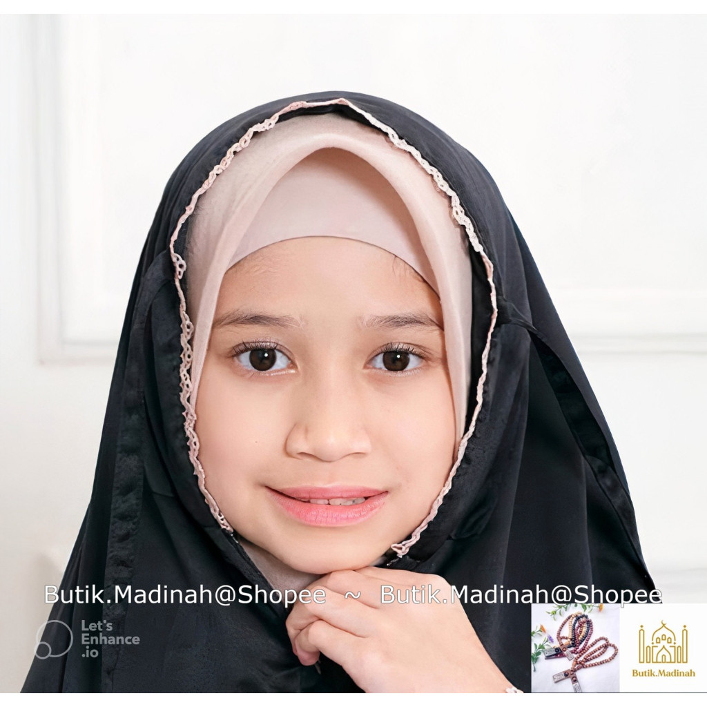 MUKENA ANAK AZZURA TRAVELING 2 IN 1 FATIMAH KATUN FREE TAS SAJADAH AMPLOP-MUKENA AZZURA