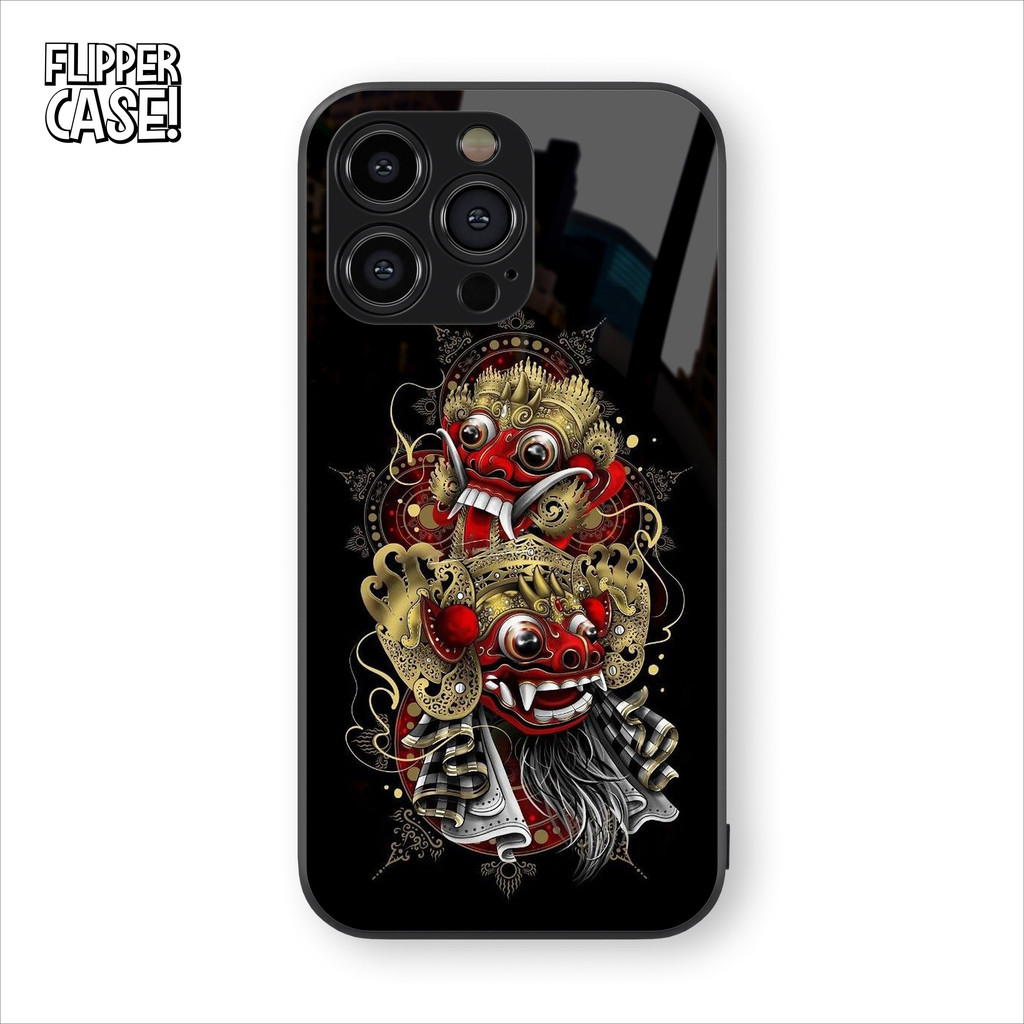 Barong Bali Aesthetic Glossycase ready Android All Tipe dan iPhone 11 /6-16 All Series - Softcase