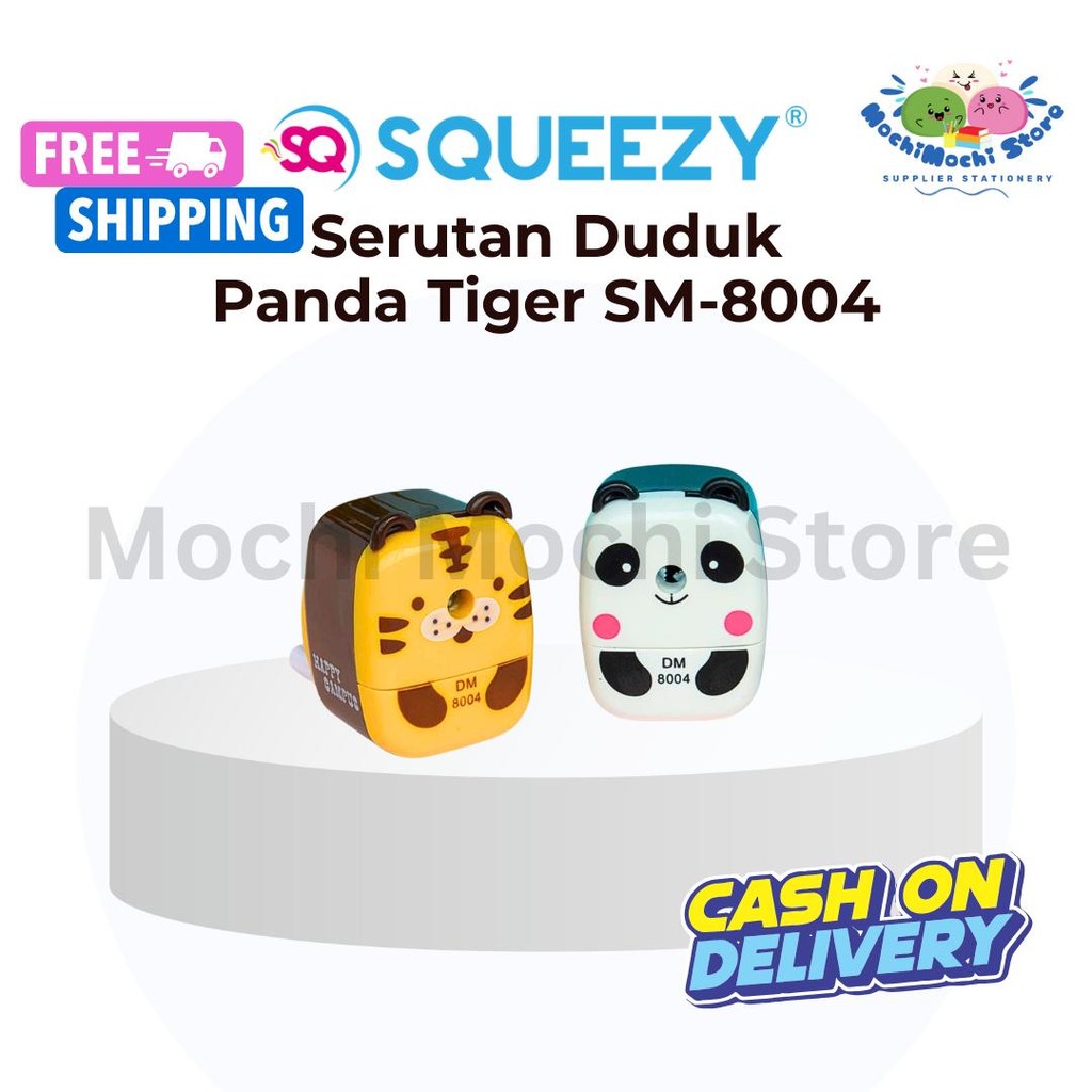 

Serutan Panda Tiger DM-8004 | Serutan Pensil | Serutan Meja | Rautan Putar | Rautan Meja Stationery