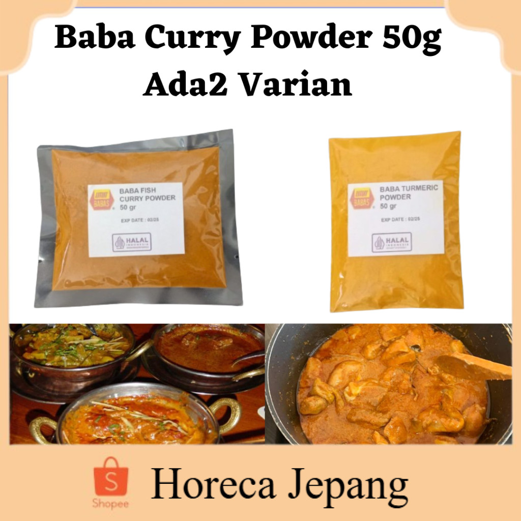 

Baba Curry Powder 50g Ada2 Varian / BABA'S CURRY POWDER/ Curry