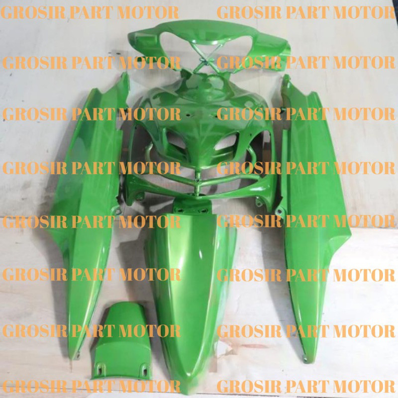 Body Mio Sporty Full Set 2008-2011 hijau Body Halus Mio Sporty Mio New