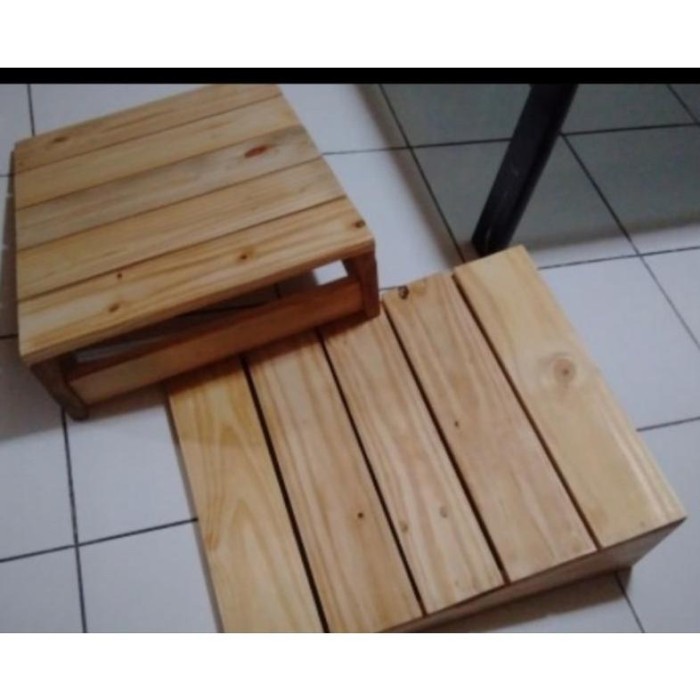 Papan Tanjakan Motor Kayu Alas Pijakan Motor Tangga Rumah Tinggi