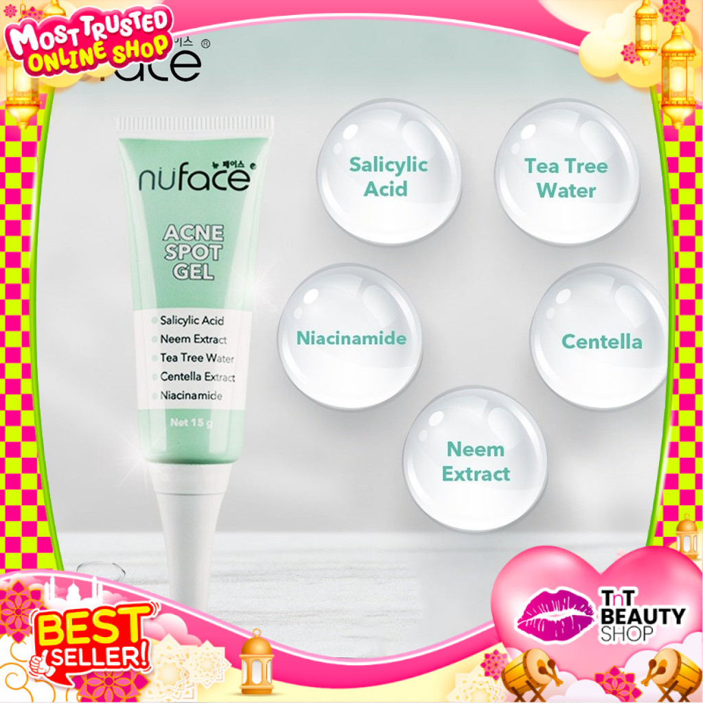 Nuface Acne Spot Treatment Gel 15gr Nu Face | TnT Beauty Shop