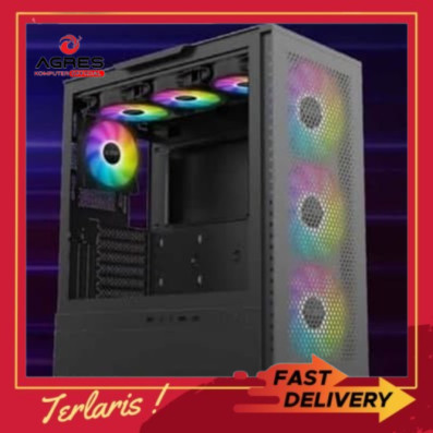 PCCOOLER CASING MASTER ME200 MESH - BLACK