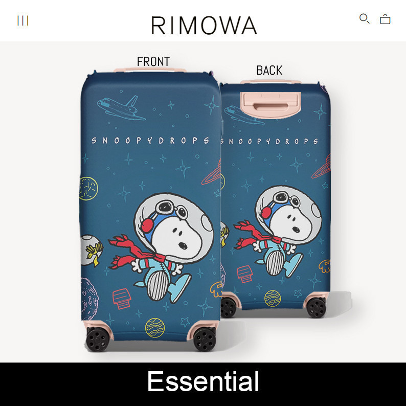 Luggage Cover RIMOWA Essential Snoopy 005 / Sarung Koper Rimowa