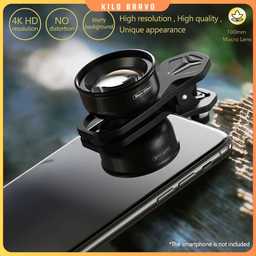 Lensa Kamera Smartphone Macro Lens Universal HD 100mm - APEXEL APL-HB100mm