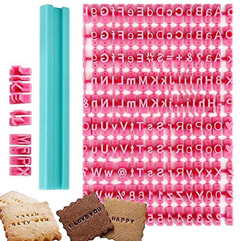 

DIY1 Set Ceramic Art Alphanumeric Letters Polymer Clay Stamping Stamps Embossing Die Seals Embossing Clay Tools