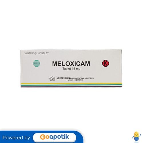 Meloxicam Novapharin 15 Mg Box 100 Tablet