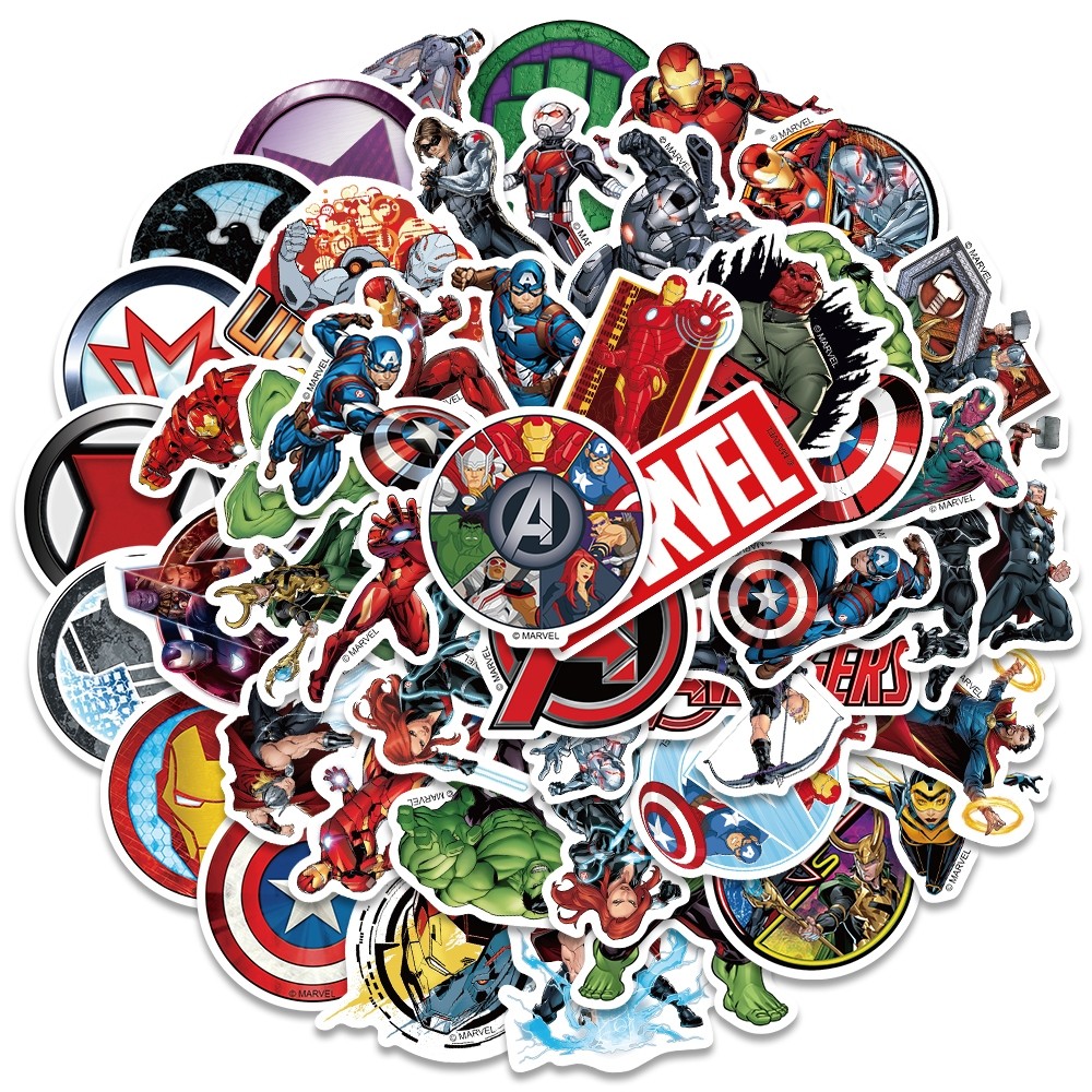 

Stiker Superhero MARVEL Sticker Superhero Lengkap MARVEL Vynil Decal