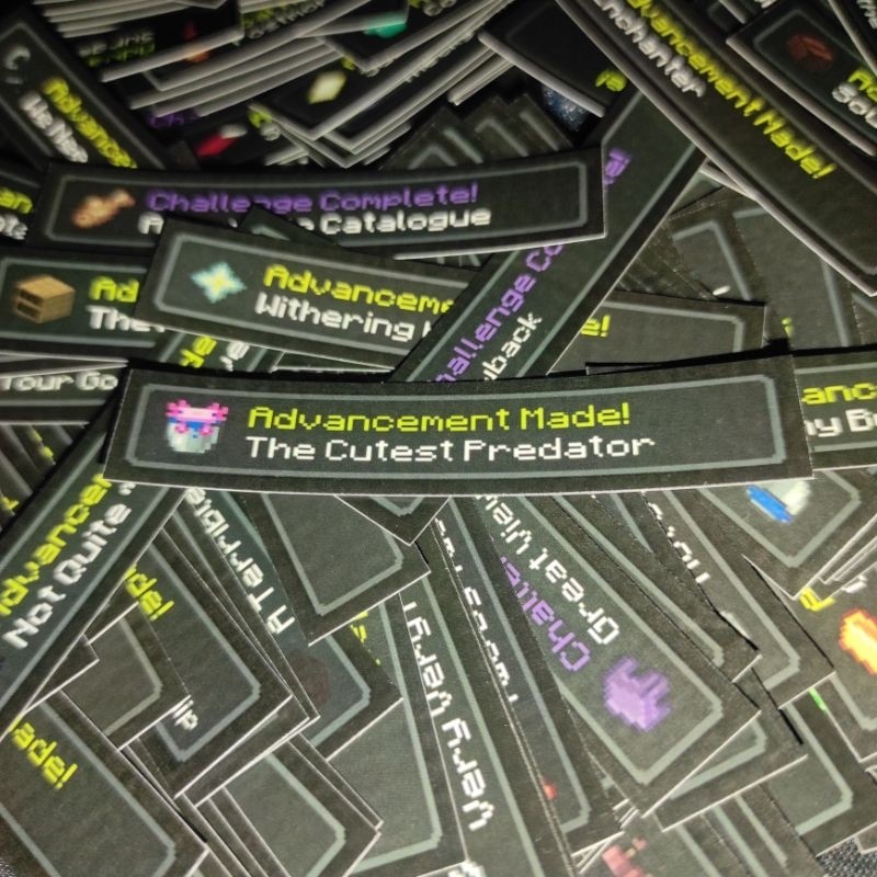 

Stiker Minecraft Achievement