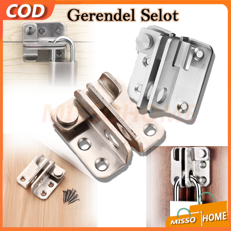 Slot pintu Geser / Grendel Pintu Geser / Selot Pintu Cantolan Grendel Pintu Geser /  Slot Pintu Gese