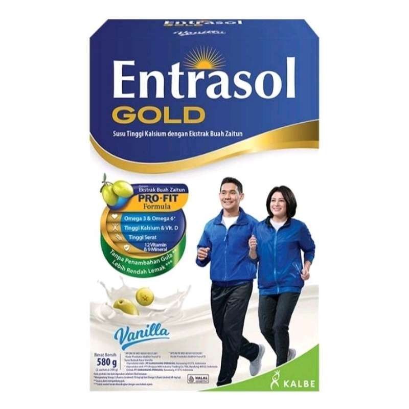 

Entrasol Gold Susu Bubuk Nutrisi Dewasa Vanilla Box 560gr