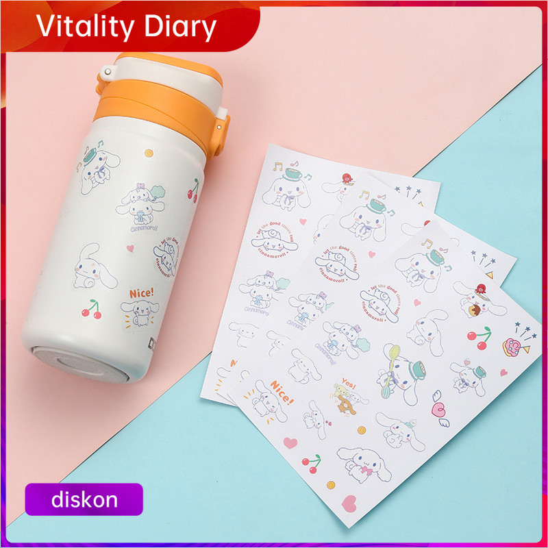 

【COD❤️】Stiker Kartun Anak Stiker Scrapbook Tahan Air Lucu Stiker Sanrio -VDY