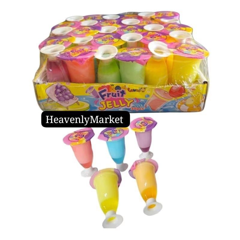 

LUVMI GLASS FRUIT JELLY ISI 30 pusat groir murah murah meriah