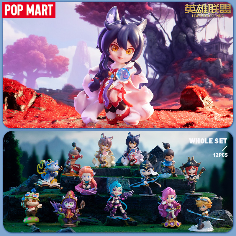 POP MART League of Legends Classic aracter Series Mystery Box 1PC/12PCS Blind Box POPMART Action Fig
