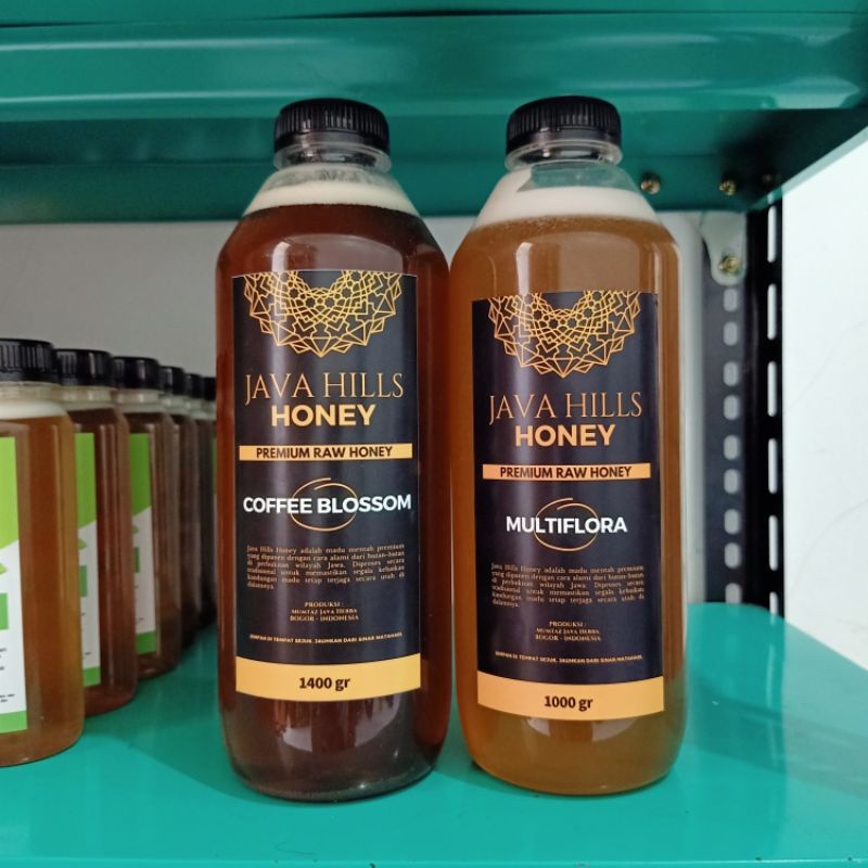 

MADU ASLI MURNI JAVA HILLS HONEY 100% PREMIUM RAW HONEY MULTIFLORA COFFEE BLOSSOM 1000gram