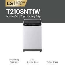 <KSE> LG MESIN CUCI  8KG T2108NT1W GARANSI RESMI
