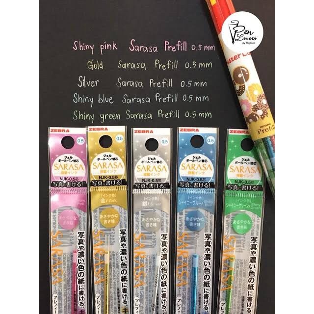 

refill prefill sarasa metalik 0.5