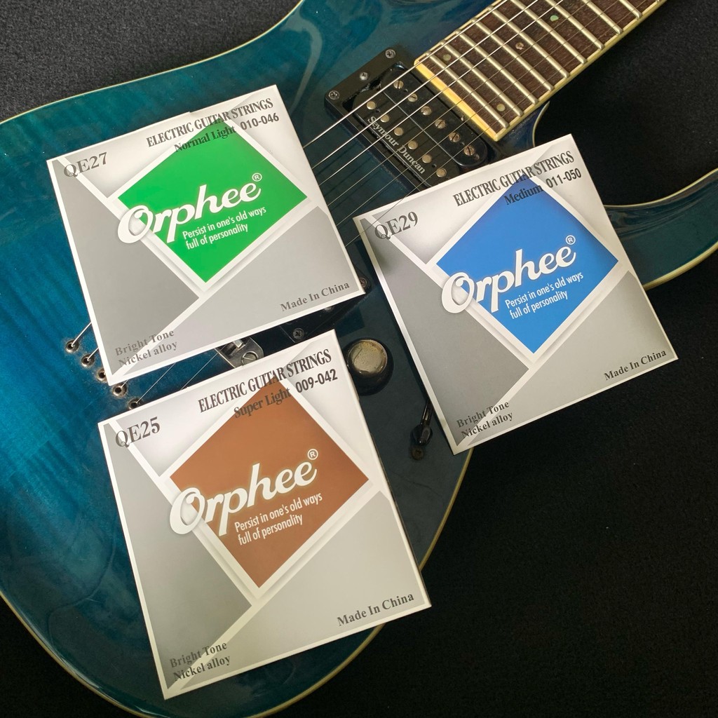 Senar Gitar Elektrik Strings Orphee QE25 QE27 QE29 Original