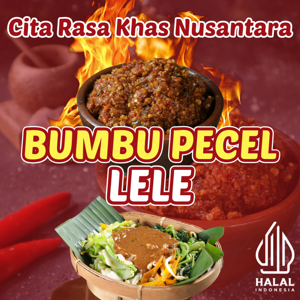 

Bumbu pecel lele gurih nikmat