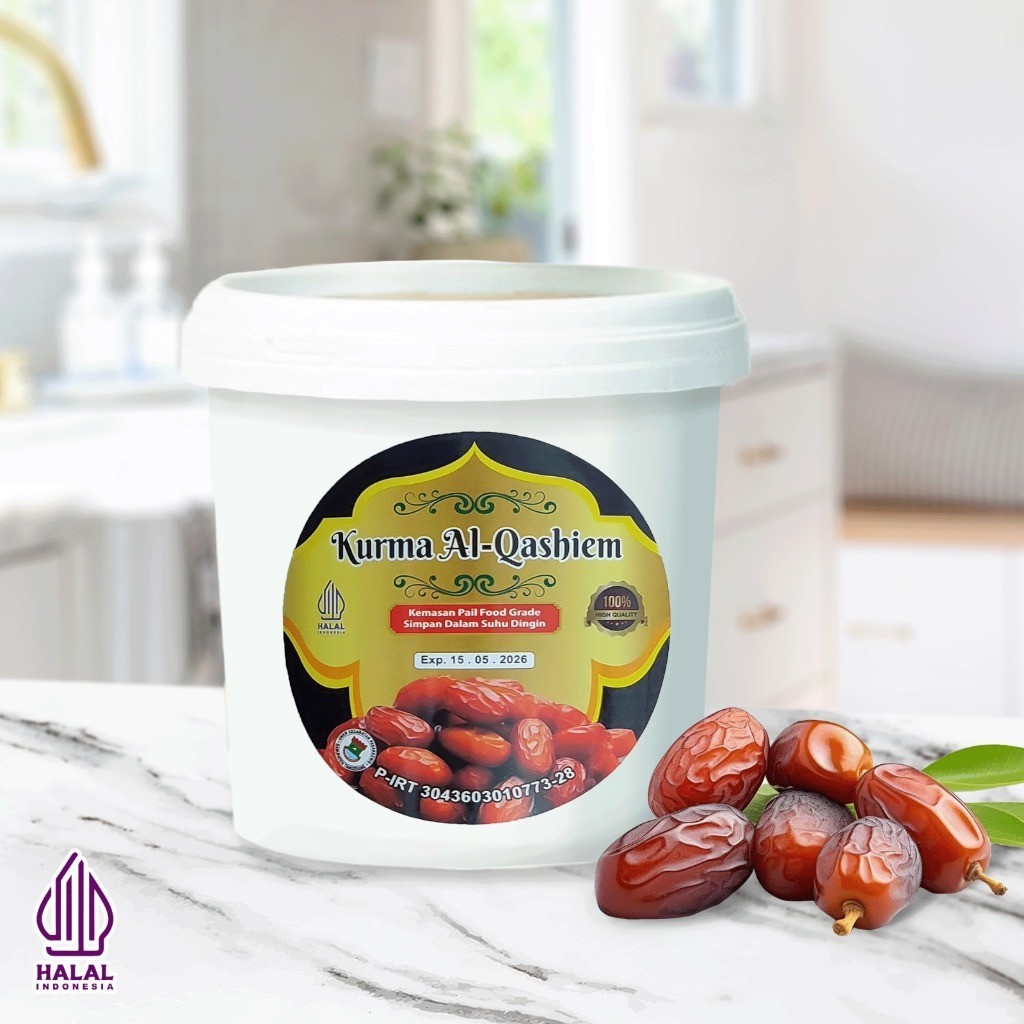 

Kurma Sunnah Al Qasim Al Qasseem 500 Gram