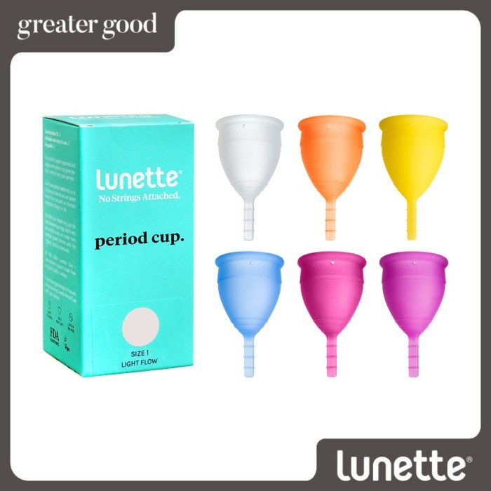 Lunette - Period Menstrual Cup - Putih, Model 2