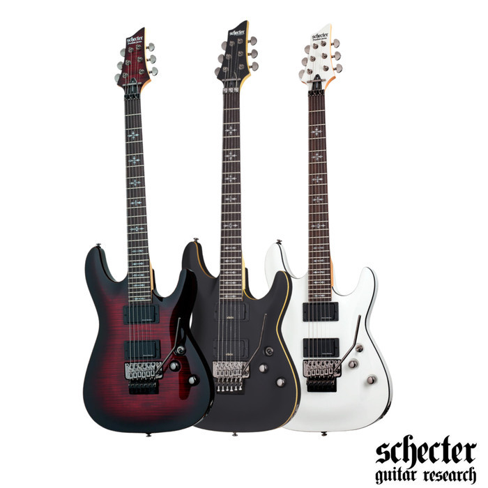 SCHECTER DEMON 6 FR ELECTRIC GUITAR - GITAR ELEKTRIK