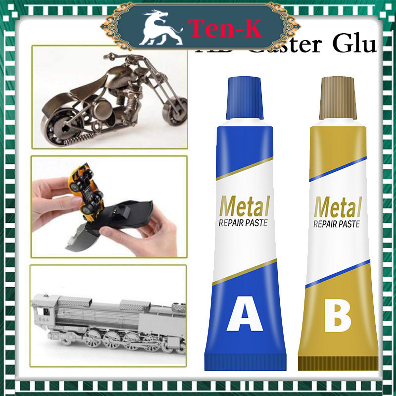 100g Lem AB / Lem Besi Solder AB / Lem Kafuter Besi Multifungsi Anti Panas Tahan Panas