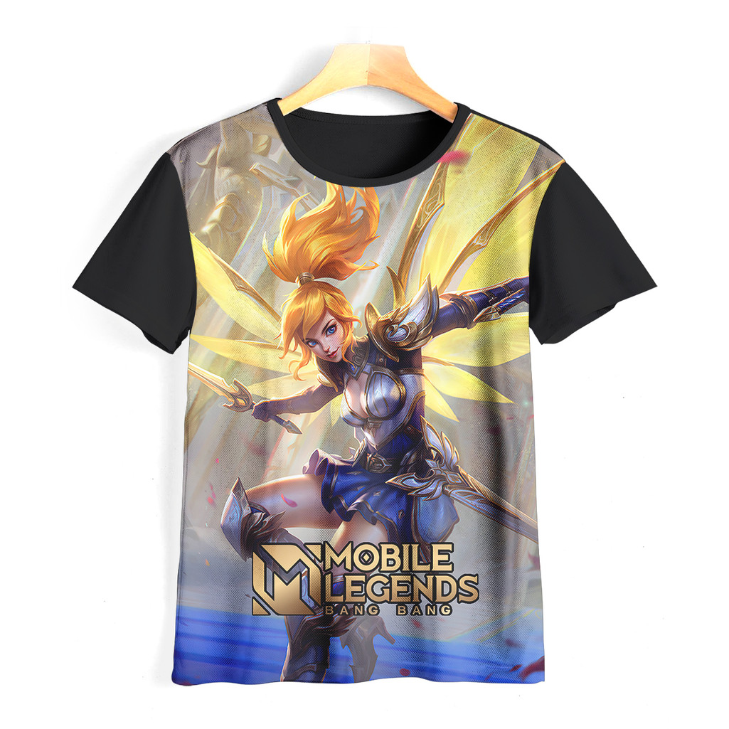 Kaos Mobile Legends Keren dan Adem | Kaos FANNY Mobile Legends Anak & Dewasa | 06ML038 FANNY
