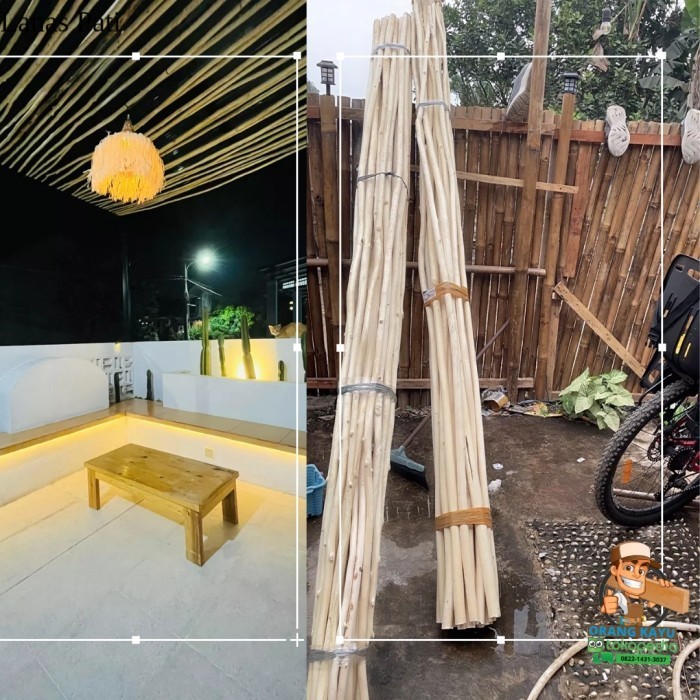 

Kayu jati ranting kecil panjang 150 cm XD2